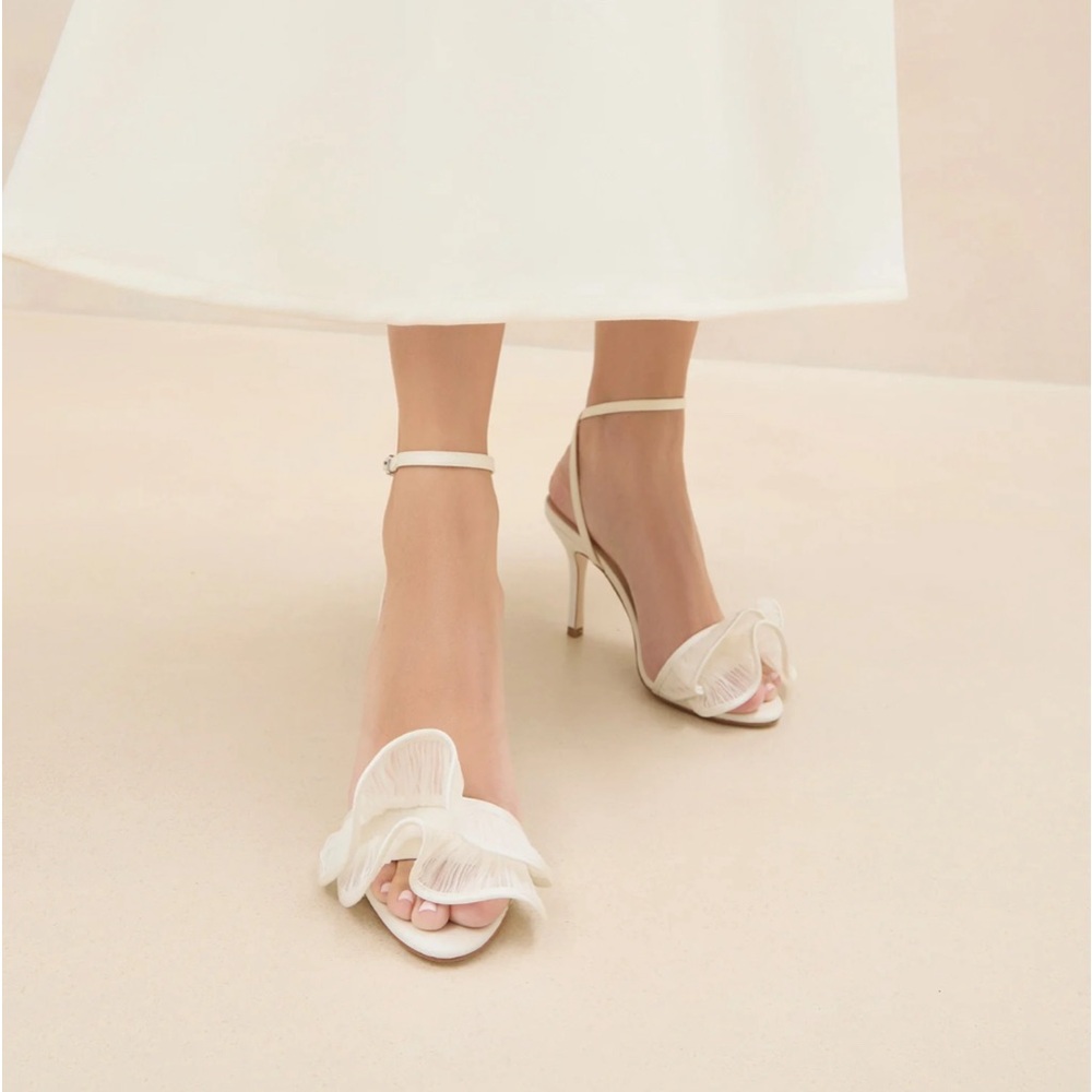 Loeffler Randall Cream Heels